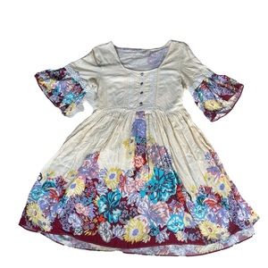 Umgee Floral dress- M